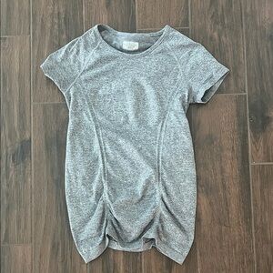 Athleta Heather Gray Short Sleeve Tee